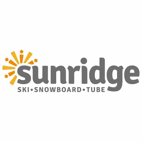 a logo for a ski company