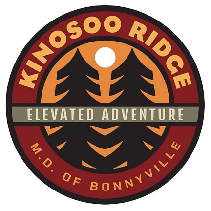 a logo for a mountain resort