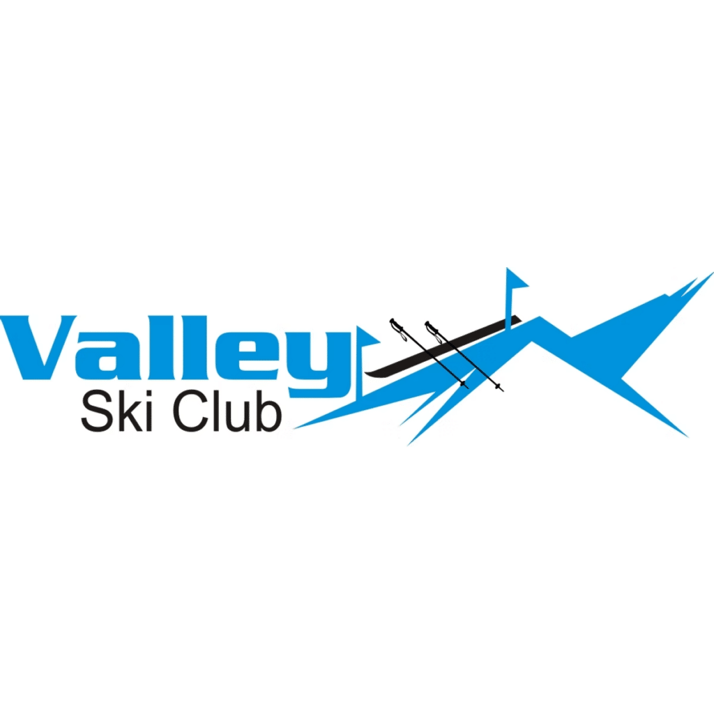a logo for a ski club