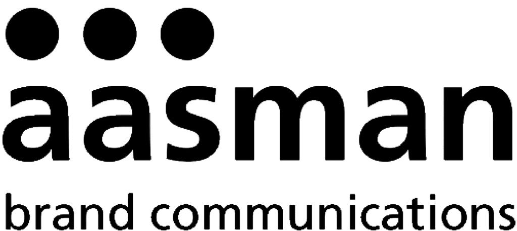 a black and white logo