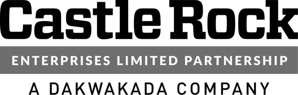 a black and white logo