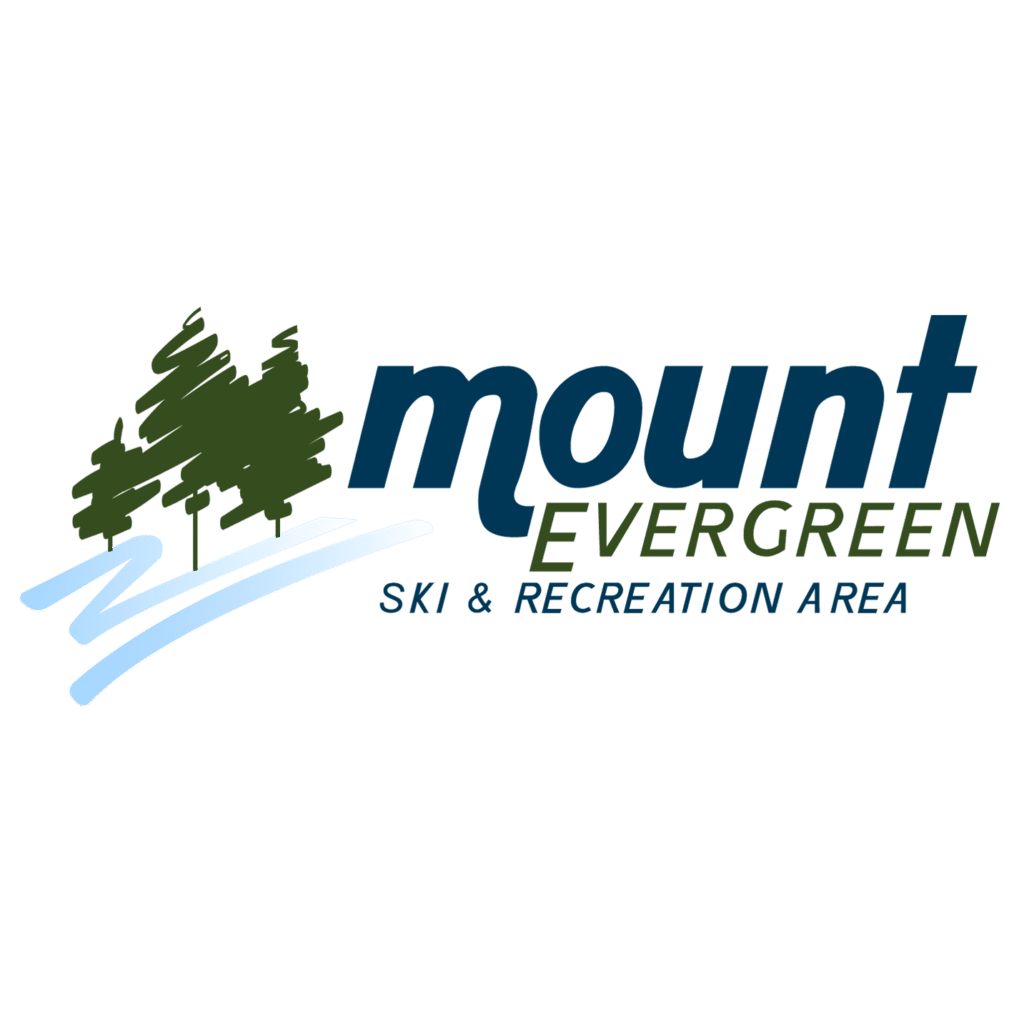 a logo for a ski resort