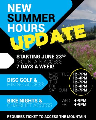 UPDATE ☀️ We're extending our hours on hike access days! Now open until 7 PM so you have more time to get a ticket and enjoy the trails. See you soon!